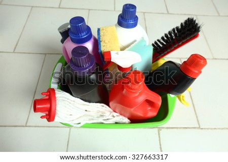 Household chemical goods for cleaning