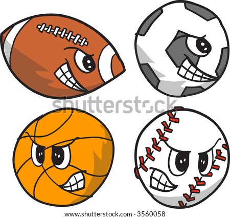 All-Sport Set Vector Illustration