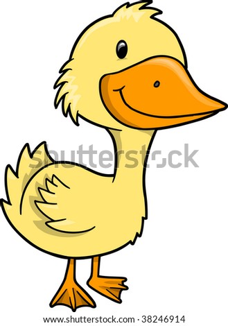 Duck Vector Illustration - 38246914 : Shutterstock