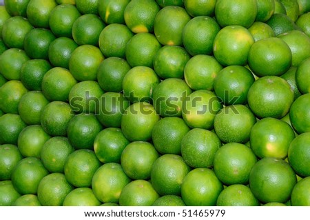 Fresh produce of sweetlime for your purchase at a local market
