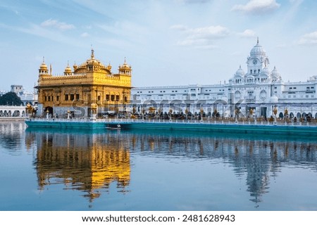 Similar – Foto Bild Goldener Sikh-Gurdwara-Tempel (Harmandir Sahib). Amritsar, Punjab, Indien