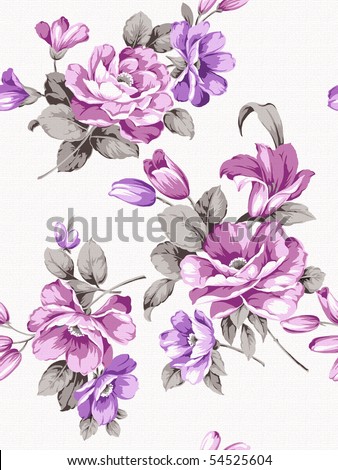 Floral patterns, design floral motif, Flower textile designs