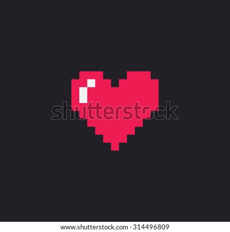Hearts Pixel Art Maker 8 Bit Heart Png Stunning Free Transparent Png Clipart Images Free Download - 8 bit lifebar roblox wikia fandom powered by wikia