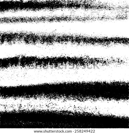 Vector Grunge Background. White And Black Texture. - 258249422