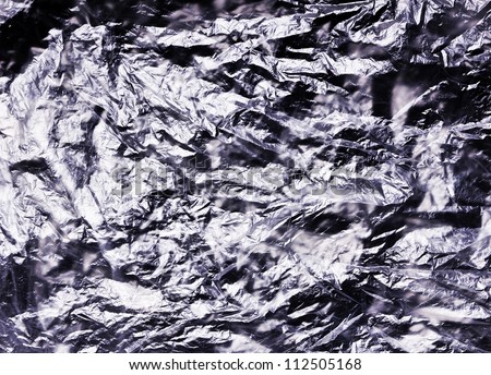 Abstract plastic foil texture background