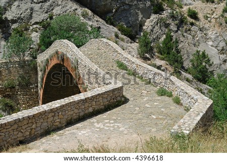 La Noguera (Catalonia, Spain) - Ancient bridge