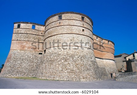 Sassocorvaro (Pesaro e Urbino, Marche, Italy) - The castle.