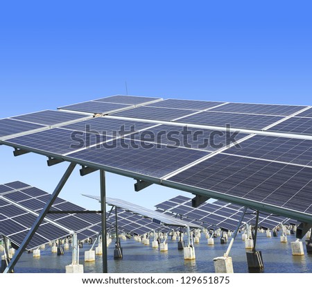 Power plant using renewable solar energy with.(Have pen path)