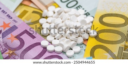 Similar – Image, Stock Photo EURO Financial Industry