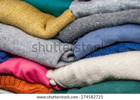 pile of clothes