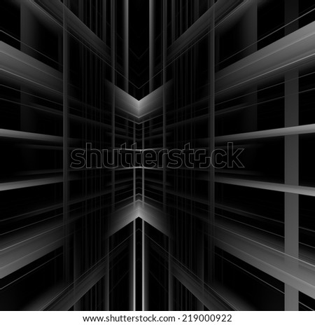 Black And White Futuristic Abstract Background Stock Photo 219000922 ...