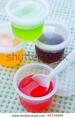 A cup of jelly