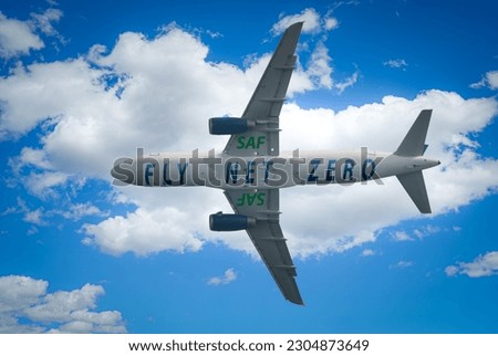 Similar – Foto Bild Flug klimaneutral