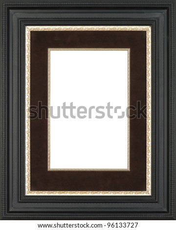 Gold art picture frame
