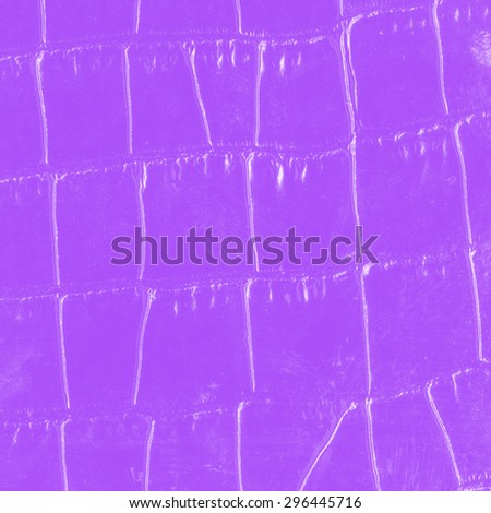 fragment of  lizard skin painted violet