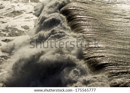 huge wave - La Palma