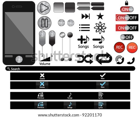 Phone Icons Design