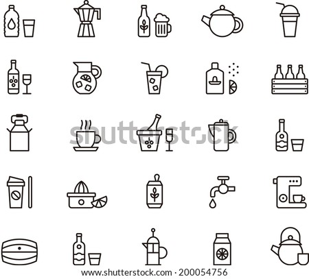 Drinks & Beverages icons