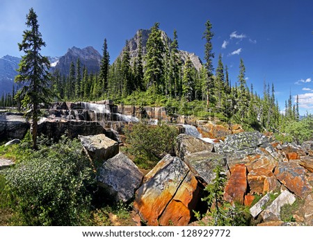 Giant Steps, Paradise Valley  Lake Louise, Banff National Park, Alberta, Canada