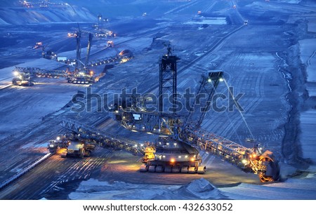 Similar – Image, Stock Photo Hambach RWE  brown coal district