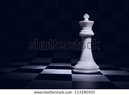 An interesting arrangement of pieces on the chessboard