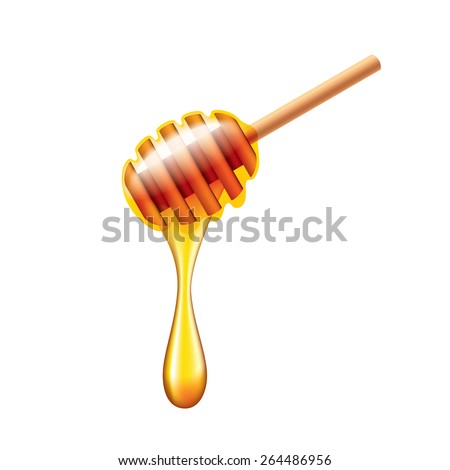 Honey Stick clip art Free Vector / 4Vector