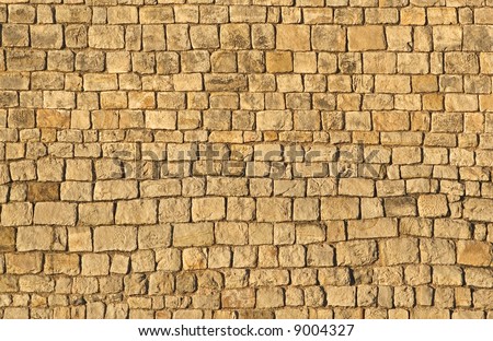 Background texture of medieval castle wall