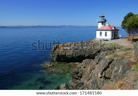 Lime Kiln Lighthouse, San Juan Islands, Washington