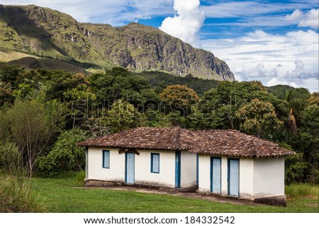 Old Vintage House at Serra da Canastra National Park - Minas Gerais - Brazil