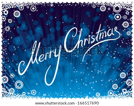 Vector Background On The Christmas Theme - 166517690 : Shutterstock