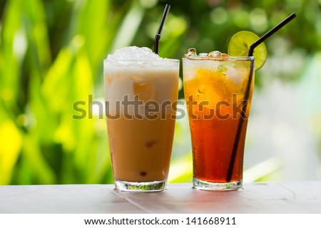 Thai Ice Tea / thai ice tea with milk and non milk