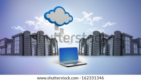 Transferring information or data to a cloud network server, urban area