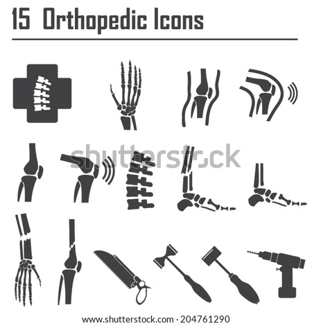 15 Orthopedic And Spine Symbol - Vector Illustration - 204761290 ...