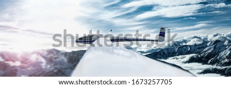 Similar – Image, Stock Photo sailplane