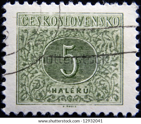 old postage stamp
