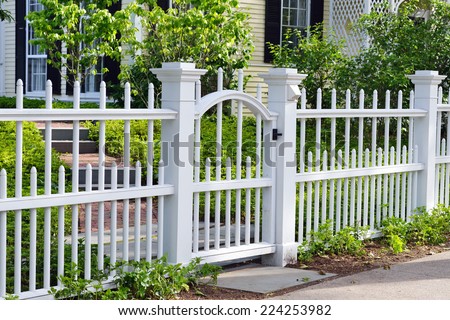 Wooden Gate and Fence