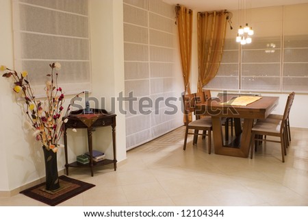 Dinner room/ living room dinner table