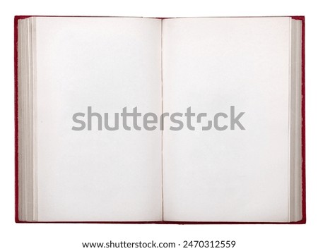 Similar – Image, Stock Photo An opened old book whose pages form a heart. Concept Love for literature and reading.