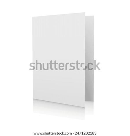 business white paper banner vector illustration