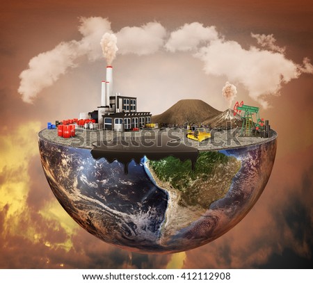 Similar – Image, Stock Photo Landfill pollution