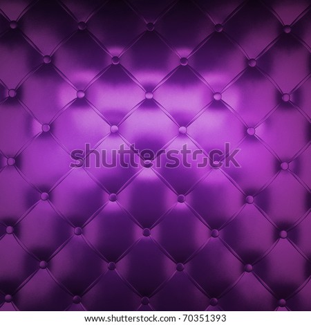 Sepia luxury buttoned purple leather