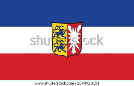 Similar – Image, Stock Photo Federal state Schleswig-Holstein as paper silhouette