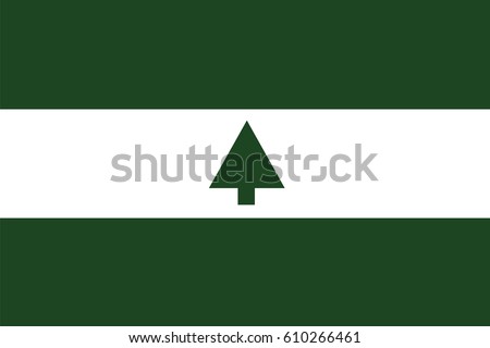 Vector flag of Greenbelt city, Maryland, USA. 