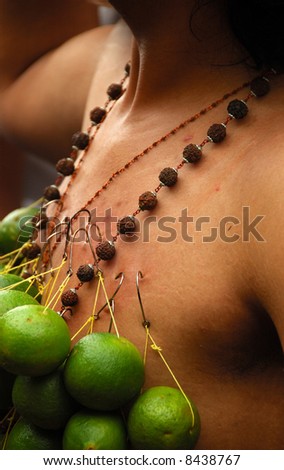Hindu body-piercing