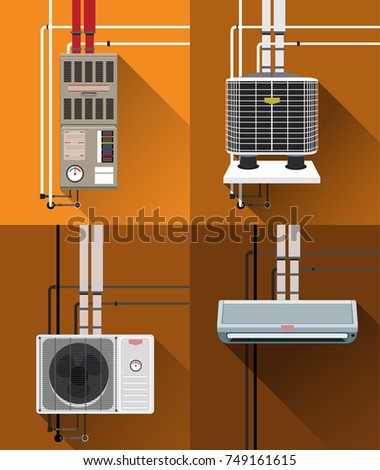 Air condition system with tubes 5