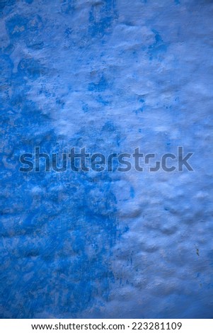 Blue stone texture from Chefchaouen, Morocco