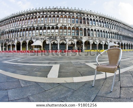 Piazza San Marco at the morning (San Marco square) Venice Italy