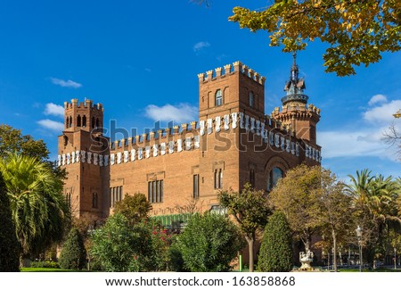 Castle of the Three Dragons in Barcelona - Spain