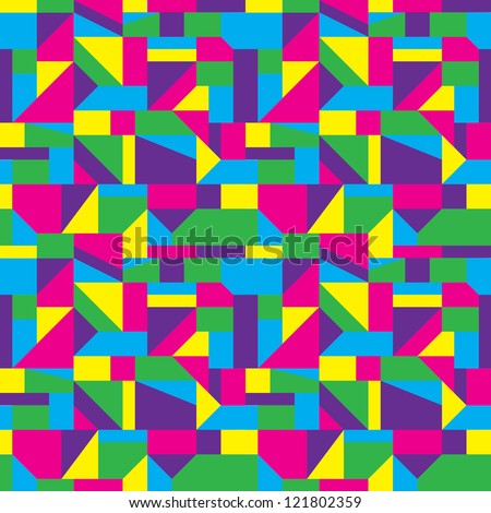 Colorful Abstract Art Pattern