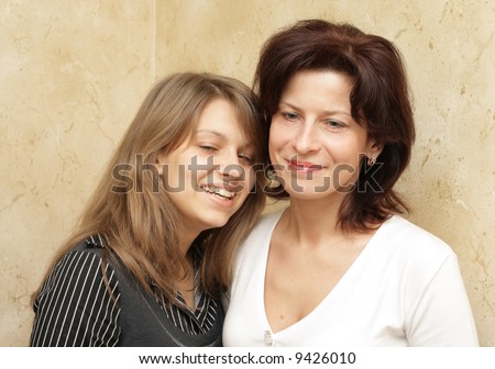Mum and daughter